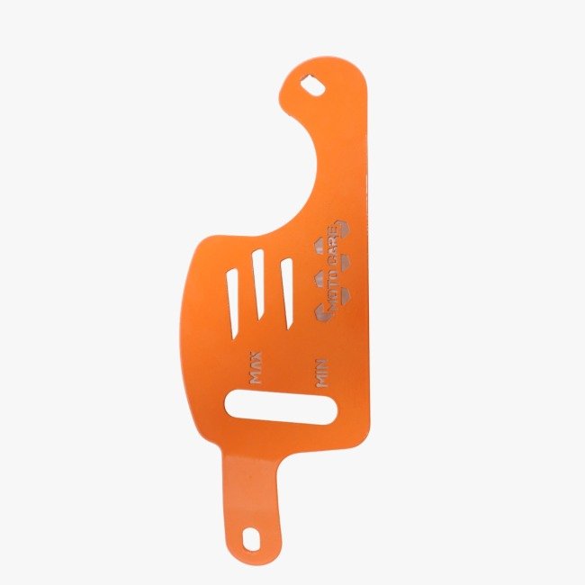 COOLANT OIL GUARD (ORANGE) DUKE 390 GEN-3 - Image 2