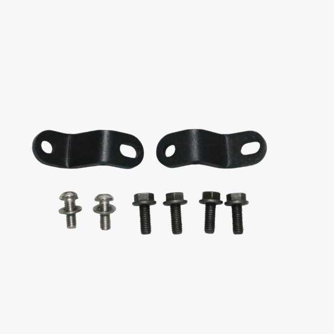 ROYAL ENFIELD HIMALAYAN 411 DUAL SLIDER CRASHGUARD WITH PLATE- TYPE 2 - Image 2