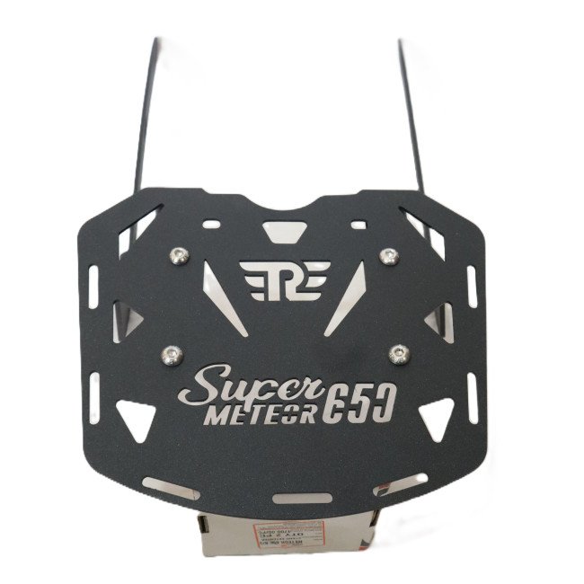 CNC CARRIER WITH PLATE (WITH BIKE LOGO) FOR SUPER METEOR 650 - Image 5