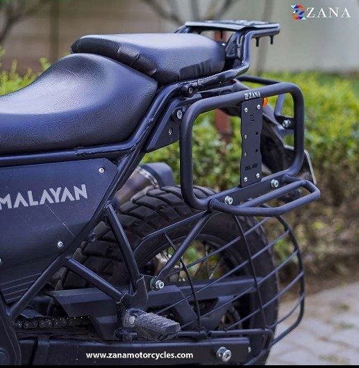 ZANA Saddle Stay with Jerry Can Mount & Footrest for Himalayan (2016–2022) - Image 4