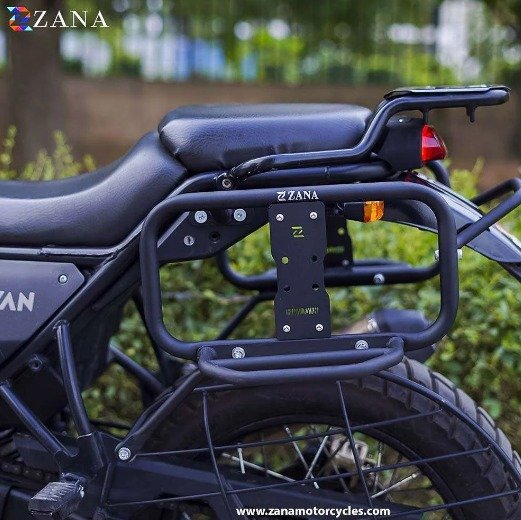 ZANA Saddle Stay with Jerry Can Mount & Footrest for Himalayan (2016–2022) - Image 3