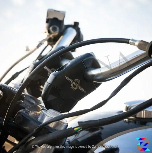 ZANA Pull Back Angular Handlebar Riser for Interceptor 650 / GT 650 - Image 2
