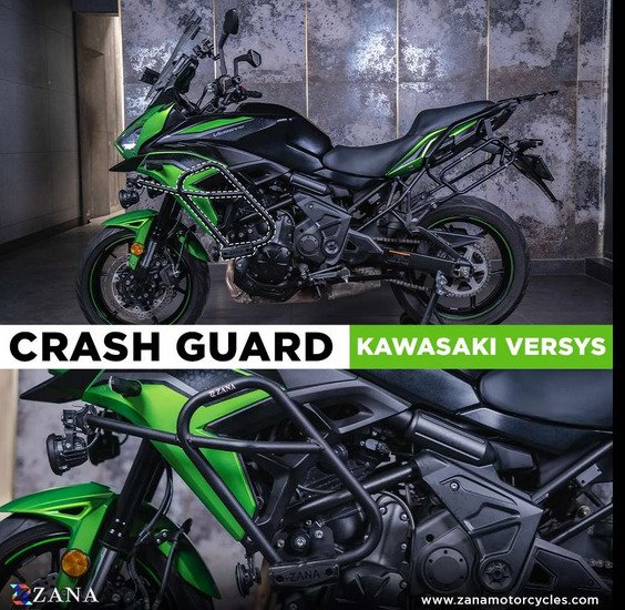 ZANA KAWASAKI VERSYS 650 Bs6 CRASH GUARD (2016-2023) - Image 5