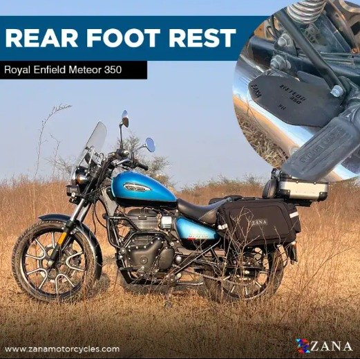 Zana Rear Footrest Pair for Royal Enfield Meteor 350