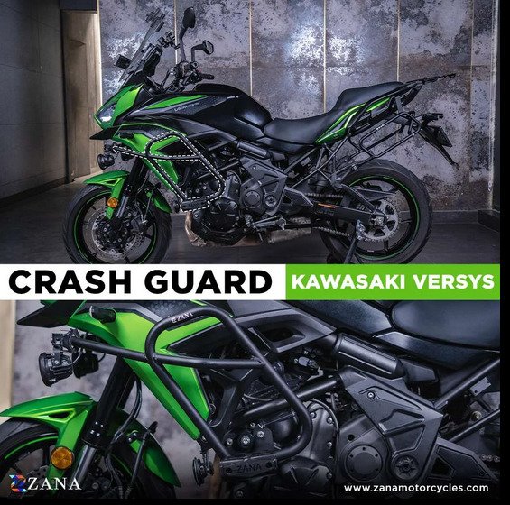ZANA KAWASAKI VERSYS 650 Bs6 CRASH GUARD (2016-2023) - Image 2